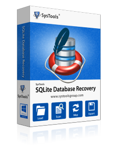 SQLite Database Recovery box